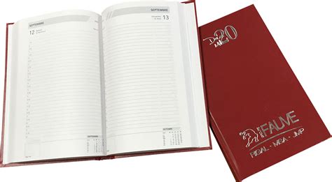 agenda de luxe noble.